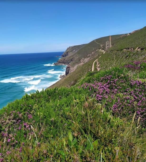 Newly Renovated Characterful Cottage, Wheal Rose Scorrier Buitenkant foto